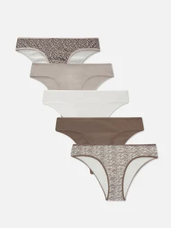 New Brazil-Slips, 5er-Pack Damen Slips