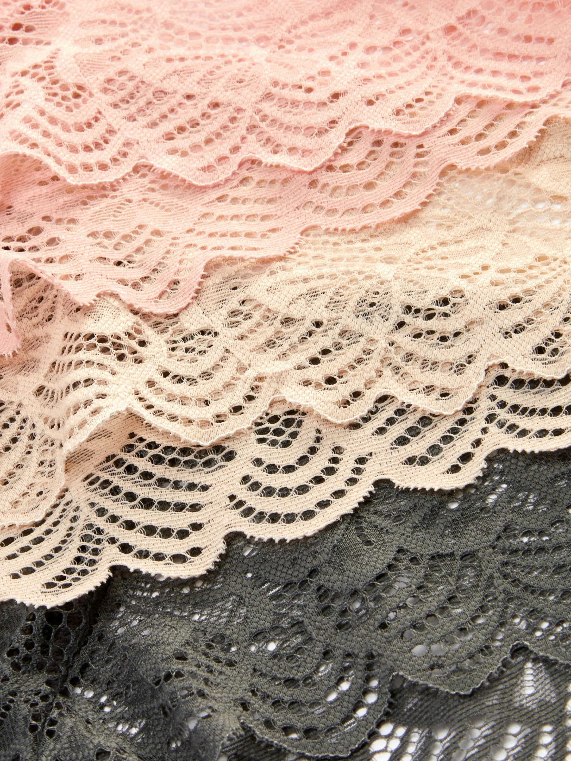 New Brazil-Slips Mit Spitze, 3er-Pack Damen Slips