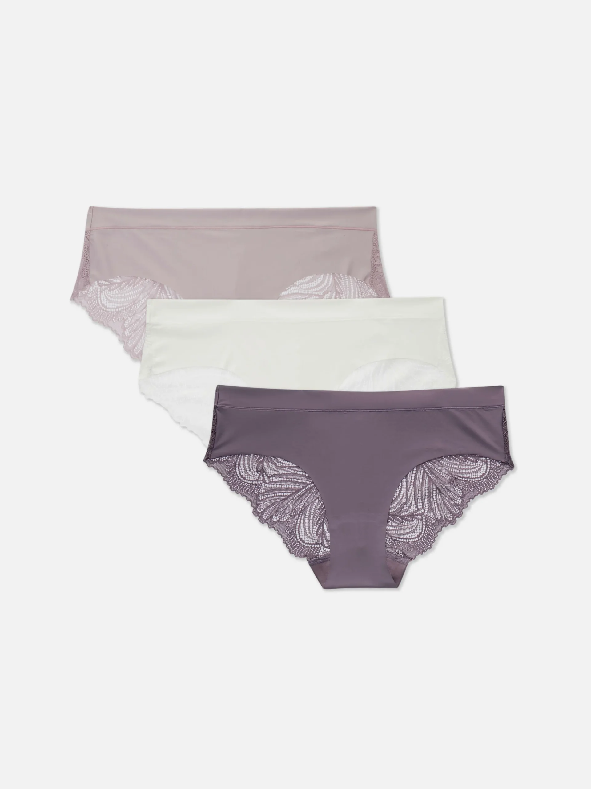 Outlet Brazil-Slips Mit Spitze, 3er-Pack Damen Slips