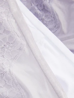 Online Brazil-Slips Mit Spitzeneinsätzen, 3er-Pack Damen Slips