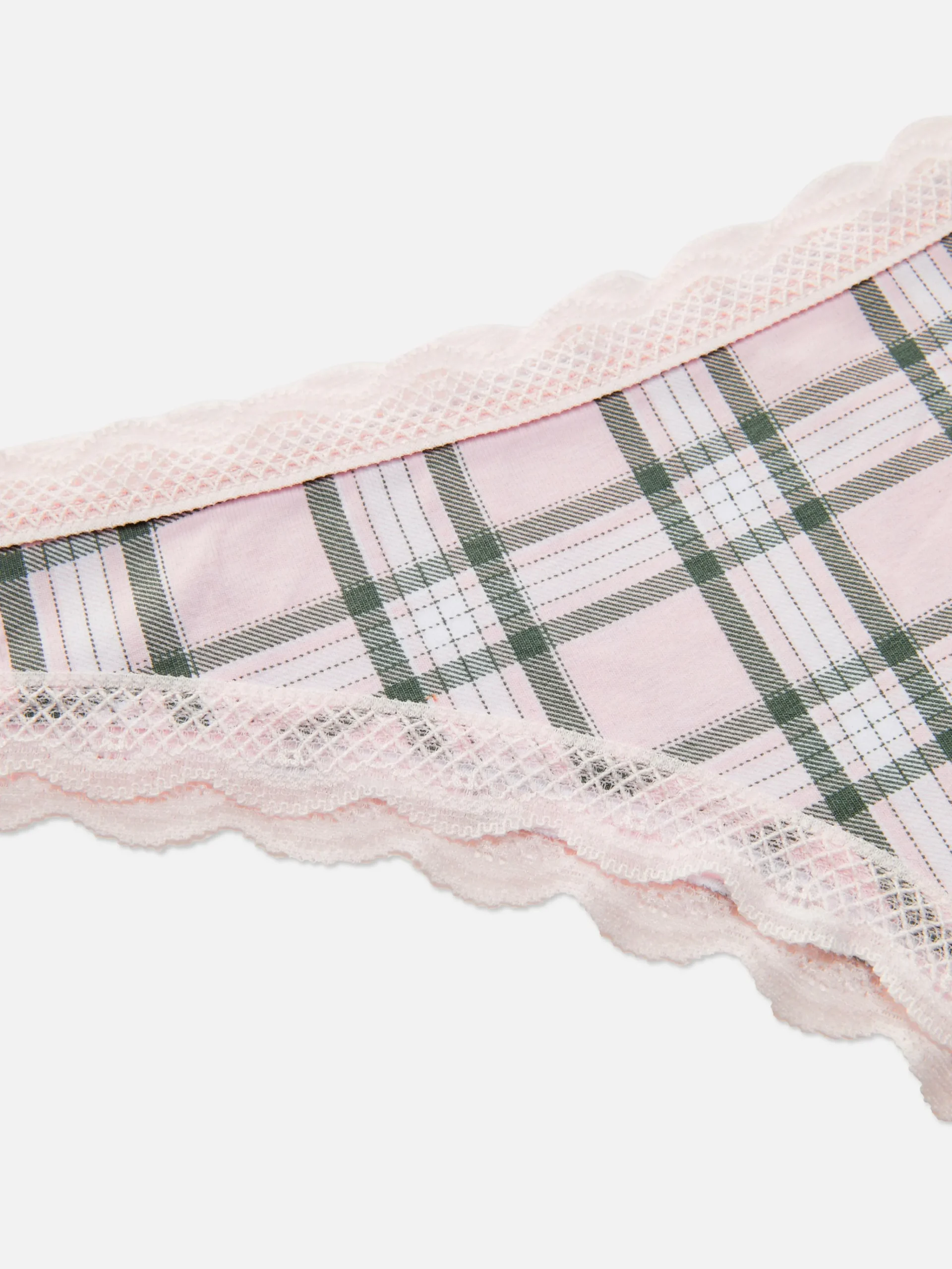 Hot Brazil-Taillenslips Mit Spitzenbesatz, 3er-Pack Damen Slips