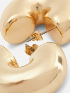 Outlet Breite Creolen Damen Schmuck