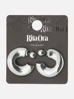 Best Breite „Rita Ora“ Creolen Damen Schmuck