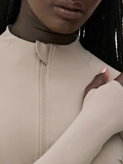 Clearance Butterweiche „Rita Ora“ Sportjacke Mit Reißverschluss Damen Fitnesskleidung Und Activewear