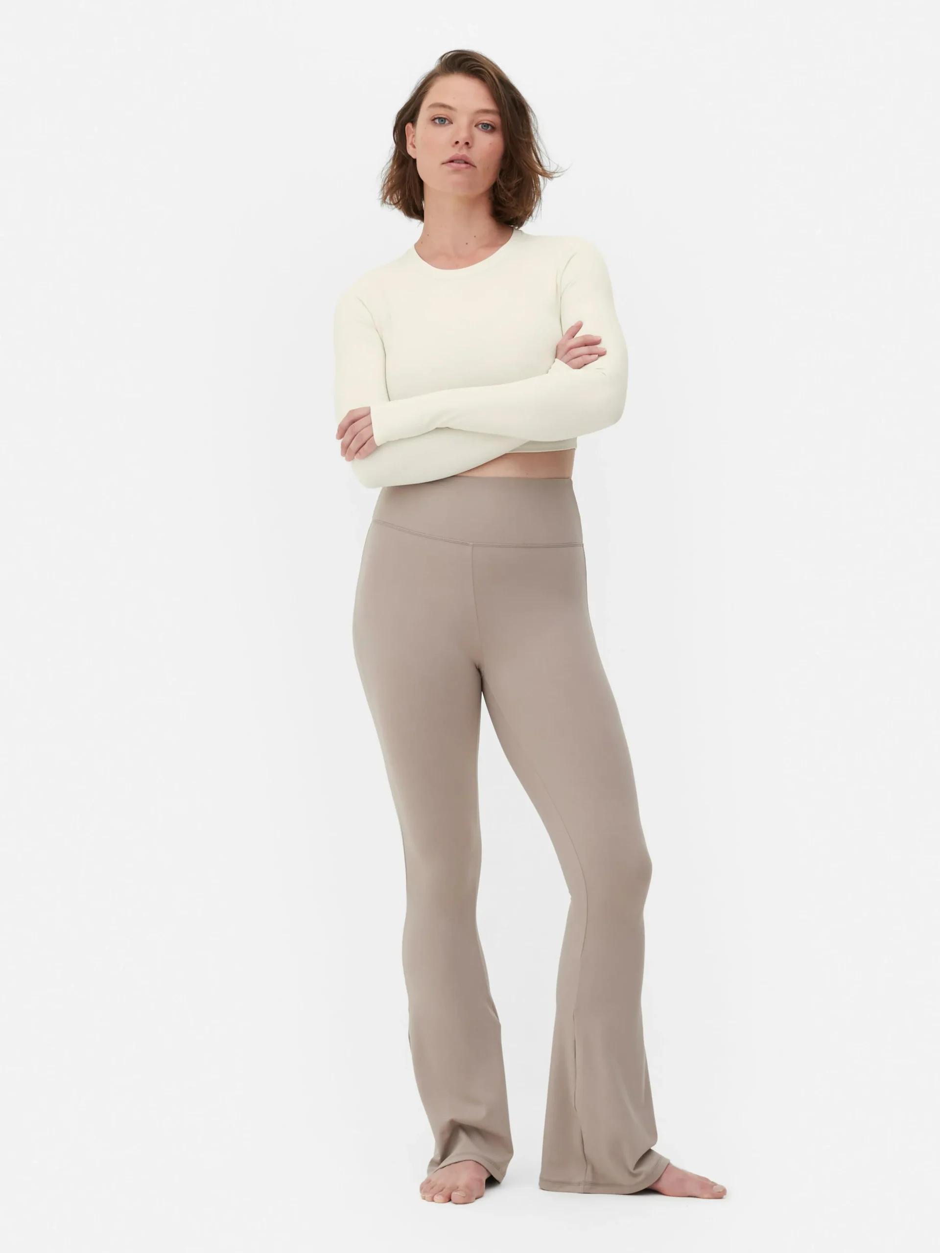 New Butterweiches, Langärmeliges „Rita Ora“ Sport-Top Damen Fitnesskleidung Und Activewear