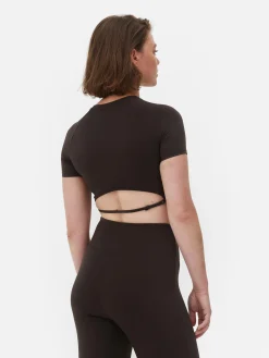 Clearance Butterweiches „Rita Ora“ Sport-Top Damen Fitnesskleidung Und Activewear