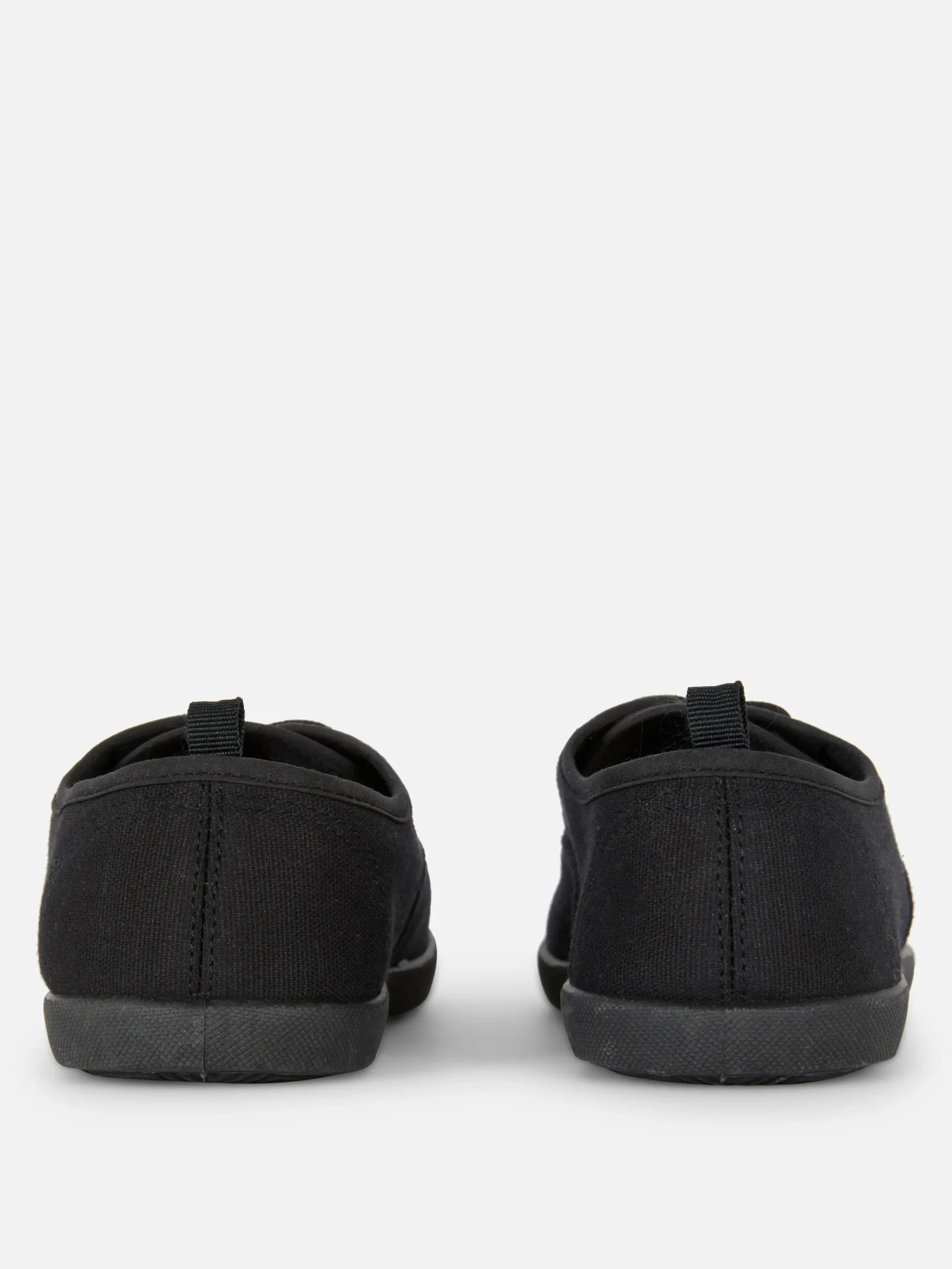 Best Canvas-Plimsolls Zum Schnüren Damen Sneakers