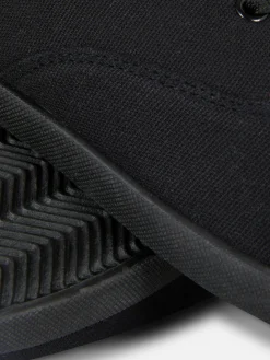 Best Canvas-Plimsolls Zum Schnüren Damen Sneakers