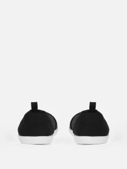 New Canvas-Schuhe Zum Hineinschlüpfen Damen Sneakers