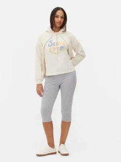 Online Capri-Kurzleggings Mit Hohem Bund Damen Hosen Und Leggings