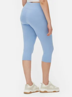 Best Capri-Kurzleggings Mit Hohem Bund Damen Hosen Und Leggings