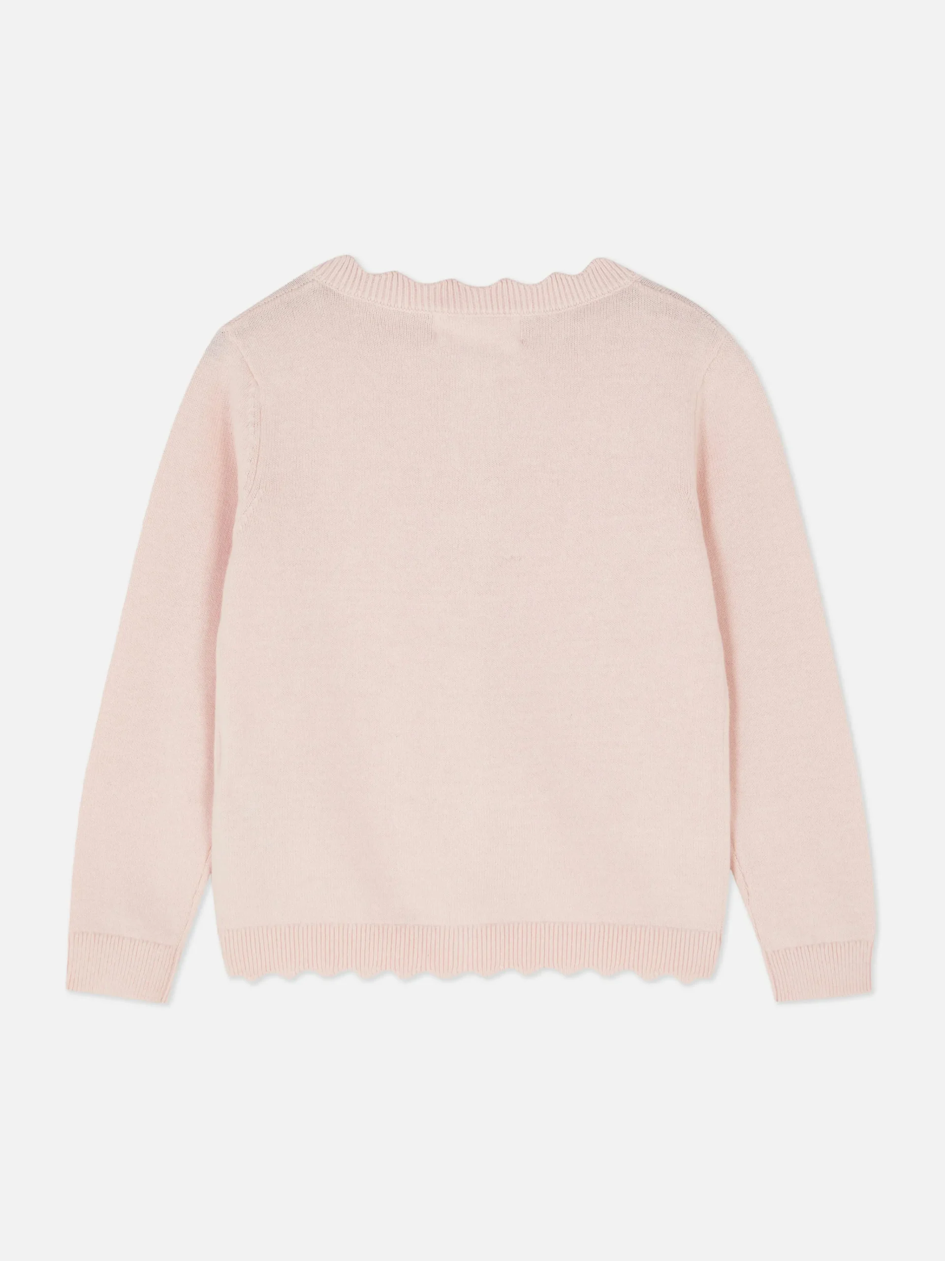 Online Cardigan Mit Knopfleiste Und Bogenkante Kinder Pullover Und Cardigans