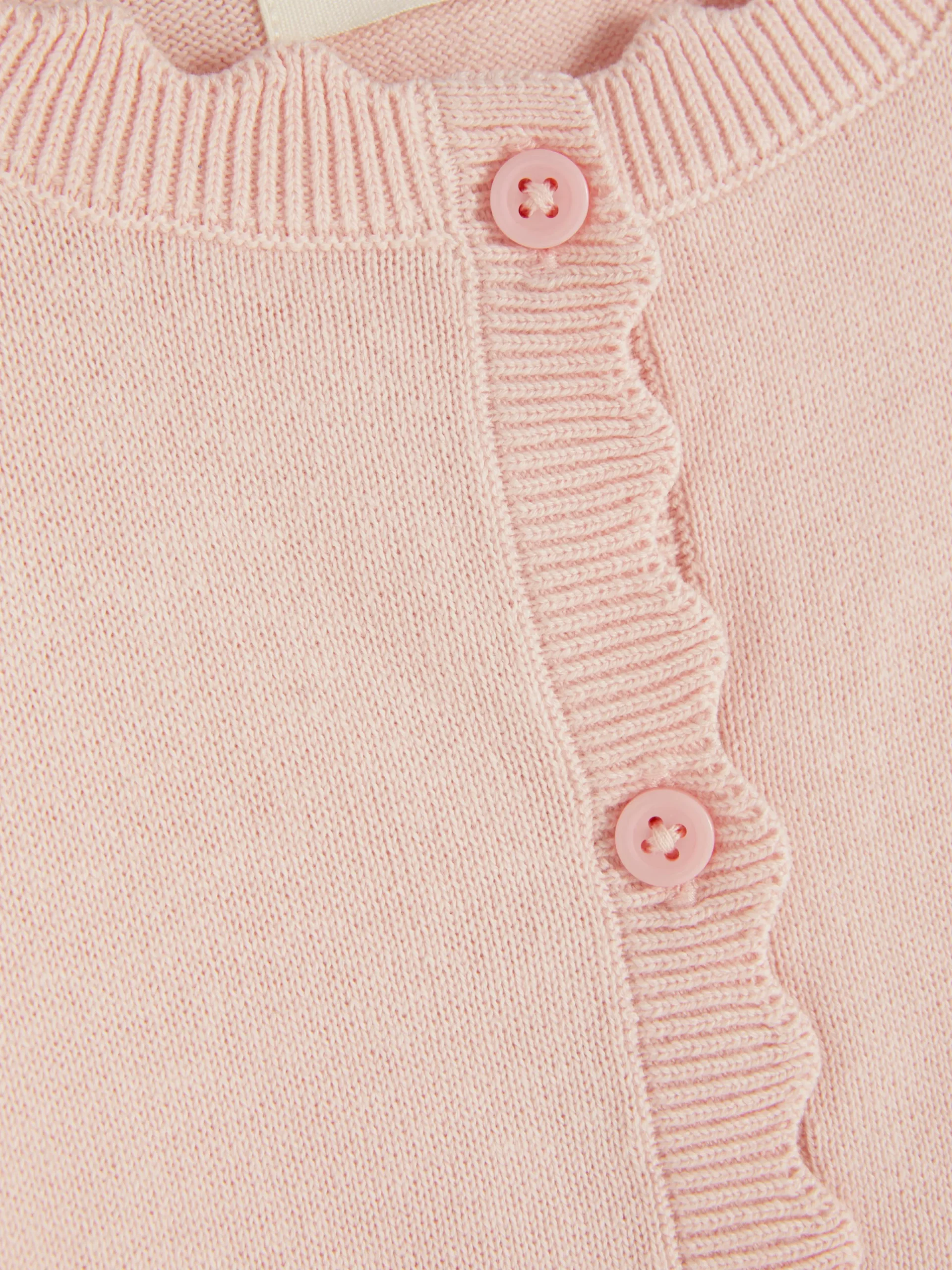 Online Cardigan Mit Knopfleiste Und Bogenkante Kinder Pullover Und Cardigans