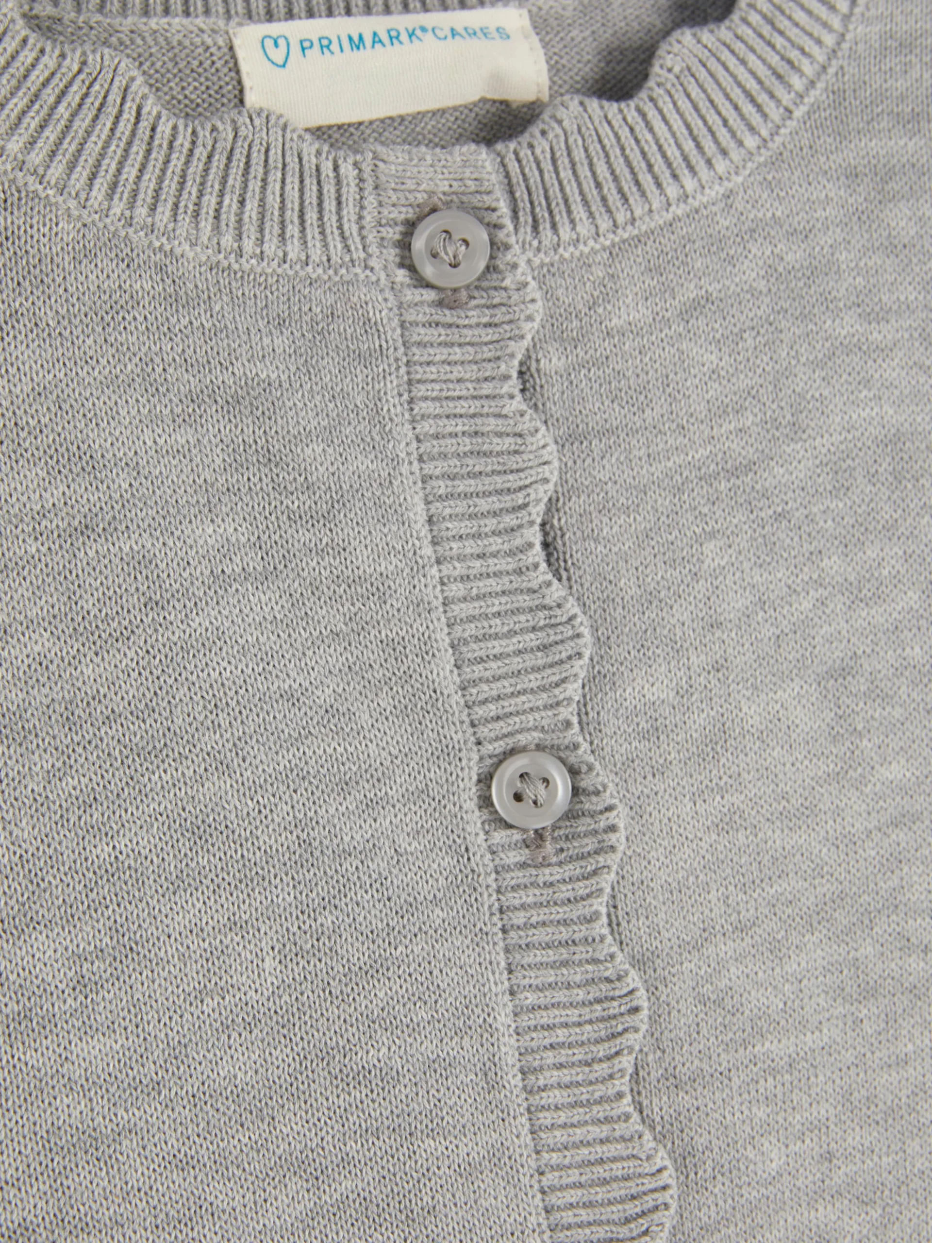 Online Cardigan Mit Knopfleiste Und Bogenkante Kinder Pullover Und Cardigans