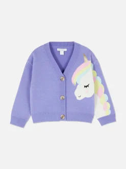Online Cardigan Mit V-Ausschnitt Und Einhorndesign Kinder Pullover Und Cardigans