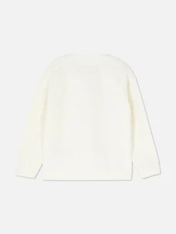 New Cardigan Mit Zopfmuster Kinder Pullover Und Cardigans