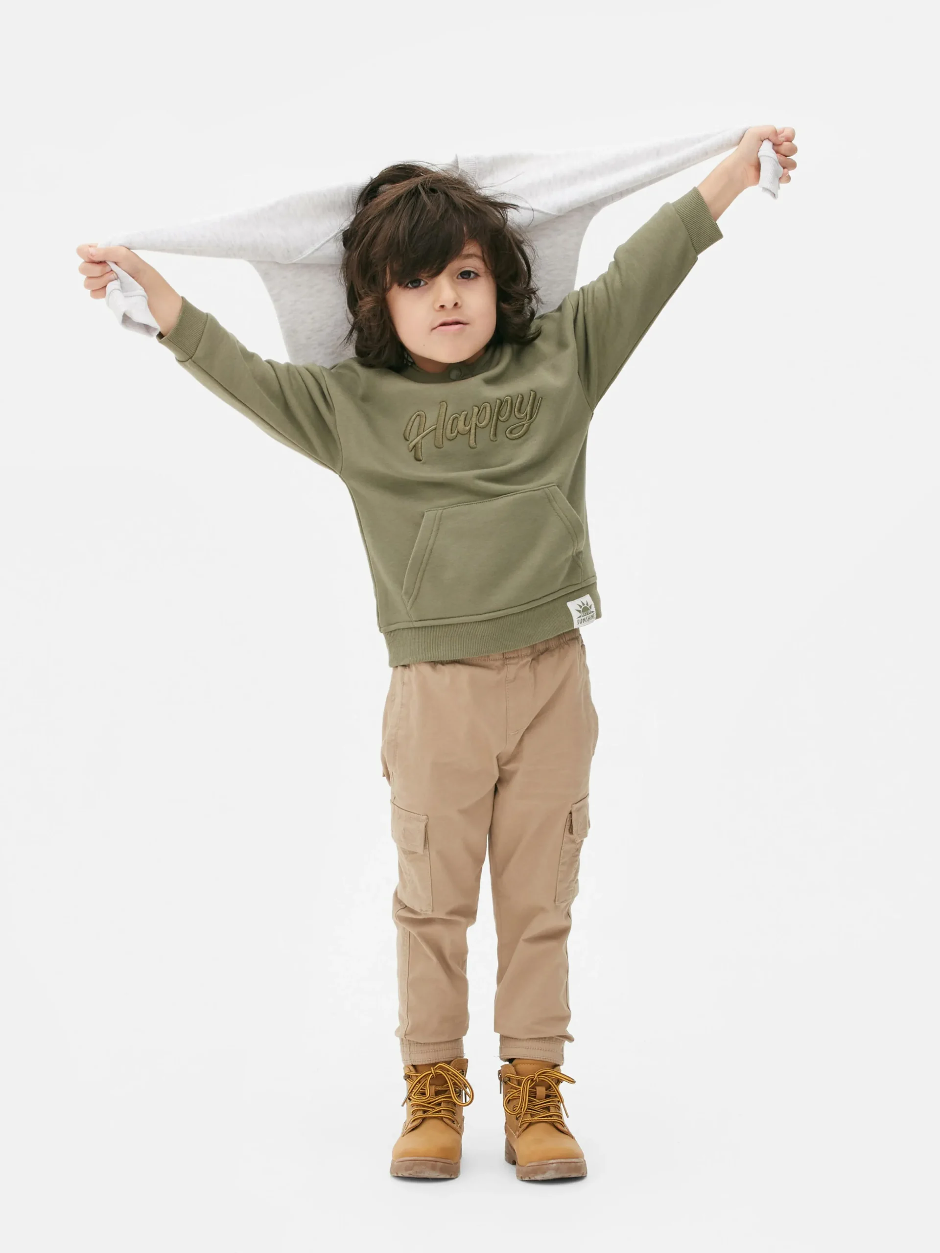 Clearance Cargohose Mit Kordelzug Kinder Hosen