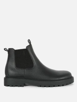 New Chelsea Boots Aus Kunstleder Herren Stiefel