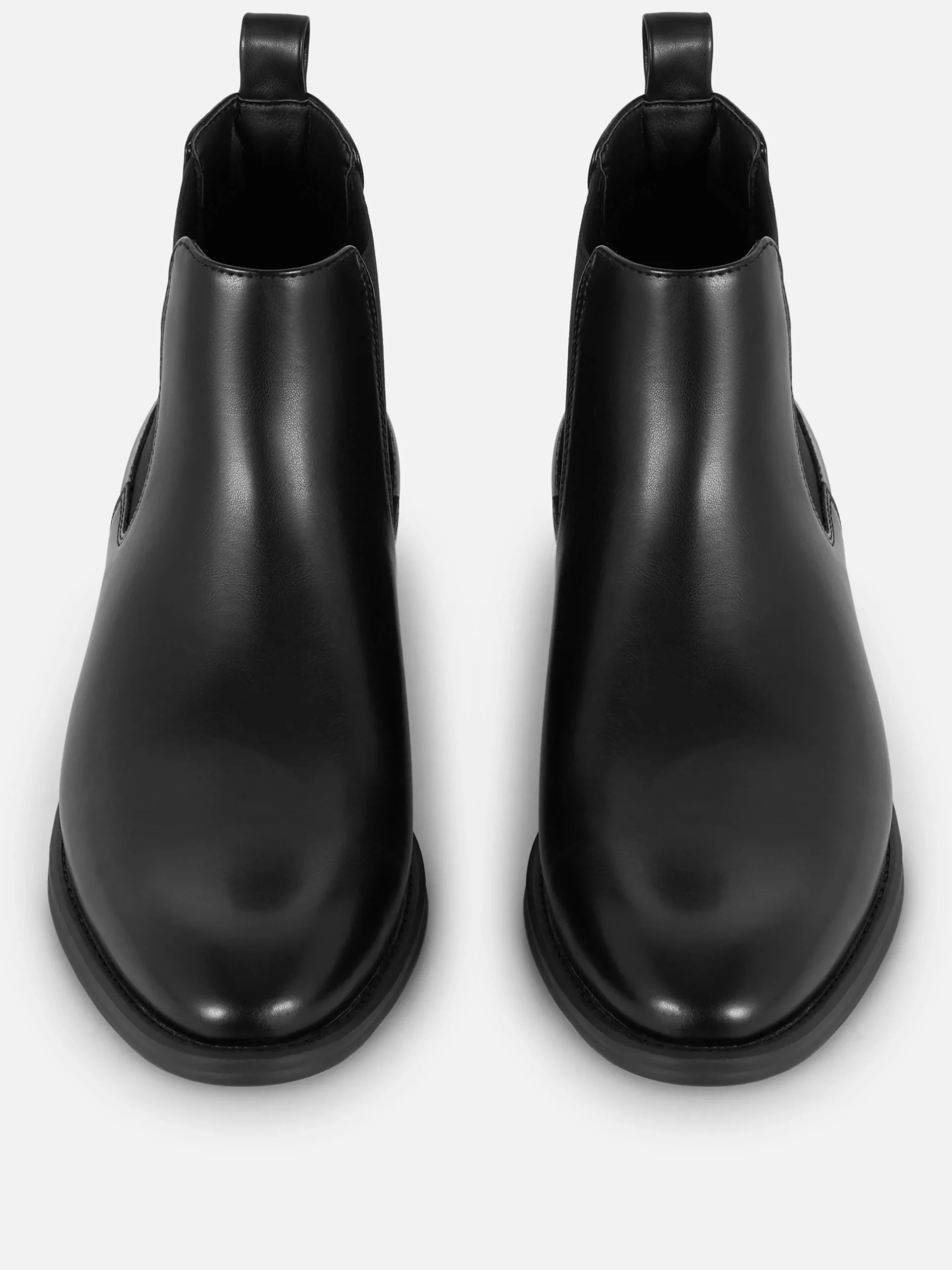 Outlet Chelsea Boots Aus Kunstleder Herren Stiefel