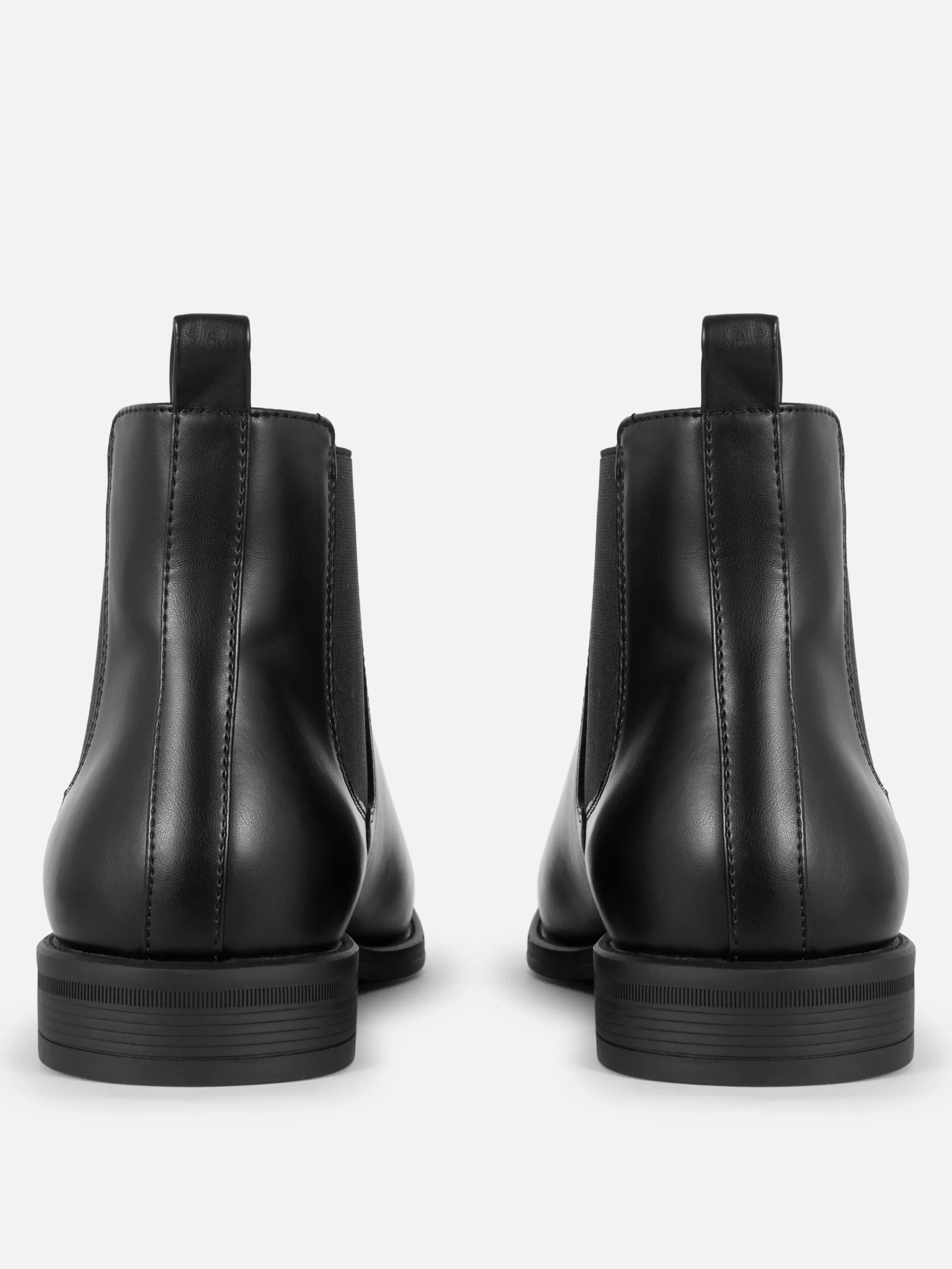 Outlet Chelsea Boots Aus Kunstleder Herren Stiefel
