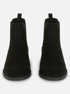 New Chelsea-Boots In Wildleder-Optik Damen Stiefel