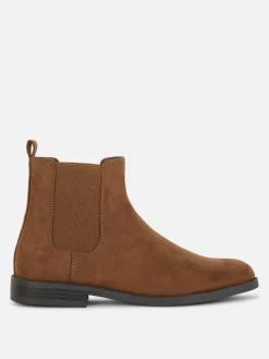 New Chelsea-Boots In Wildleder-Optik Damen Stiefel