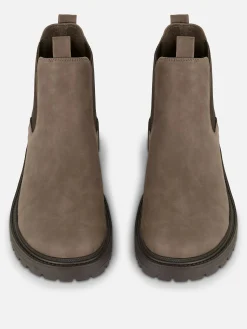 Clearance Chelsea-Boots Mit Dicker Sohle Herren Stiefel