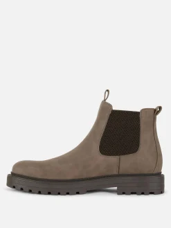 Clearance Chelsea-Boots Mit Dicker Sohle Herren Stiefel