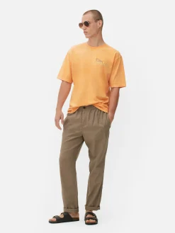 Outlet „Citrus Limonada“ T-Shirt In Washed-Optik Herren Tops Und T-Shirts