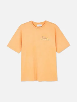 Outlet „Citrus Limonada“ T-Shirt In Washed-Optik Herren Tops Und T-Shirts