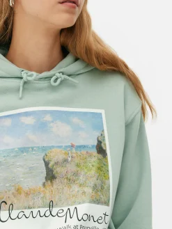 New „Claude Monet“ Hoodie Damen Hoodies Und Sweatshirts|Grafik-T-Shirts Und -Sweatshirts