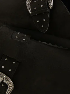 Hot Clogs Mit Nietenschnalle Damen Hausschuhe|Hausschuhe