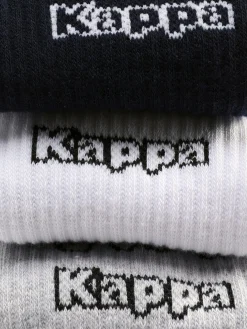 Online Crew-Socken Mit „Kappa X “ Logo, 3er-Pack Herren Socken|Sportbekleidung