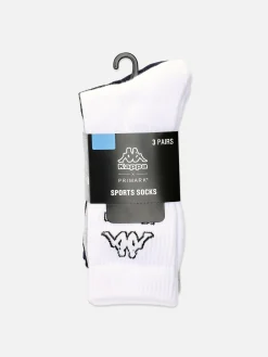 Online Crew-Socken Mit „Kappa X “ Logo, 3er-Pack Herren Socken|Sportbekleidung