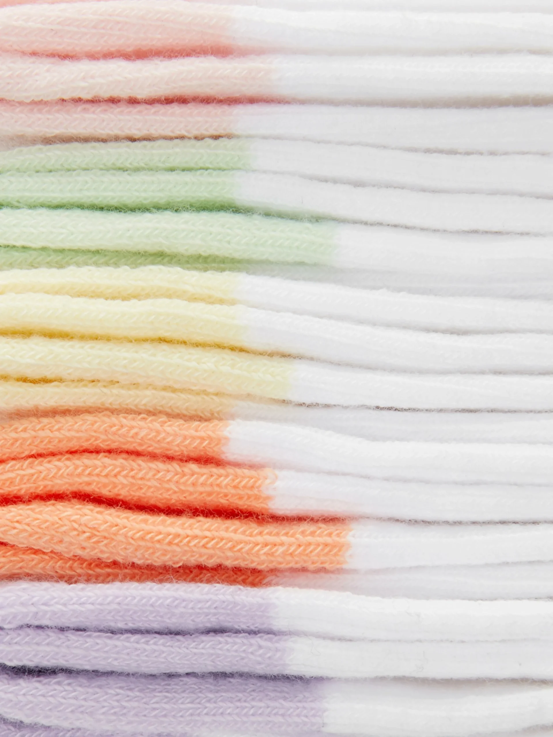 Clearance Crew-Socken Mit Kontrastsaum, 5er-Pack Damen Socken