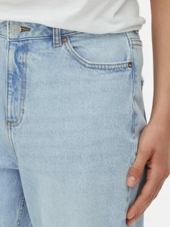 Discount Denim Jeans Mit Geradem Bein Damen Denim|Jeans