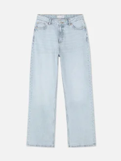 Discount Denim Jeans Mit Geradem Bein Damen Denim|Jeans