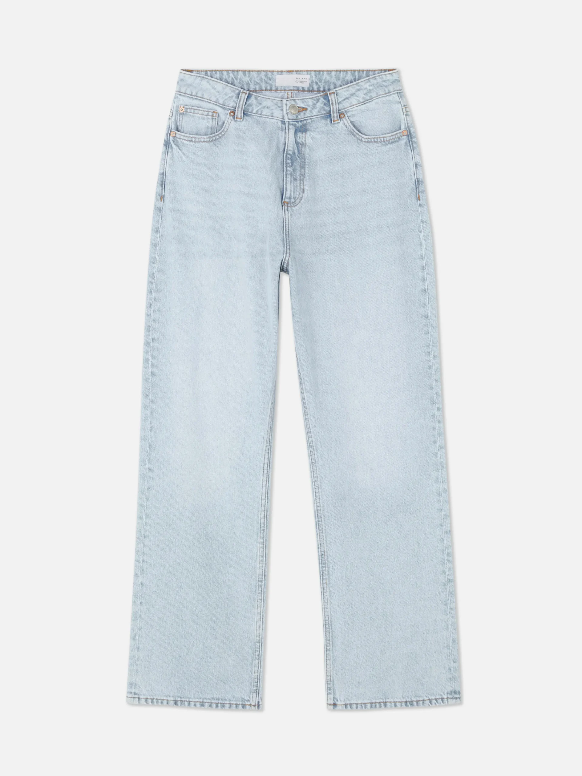 Discount Denim Jeans Mit Geradem Bein Damen Denim|Jeans