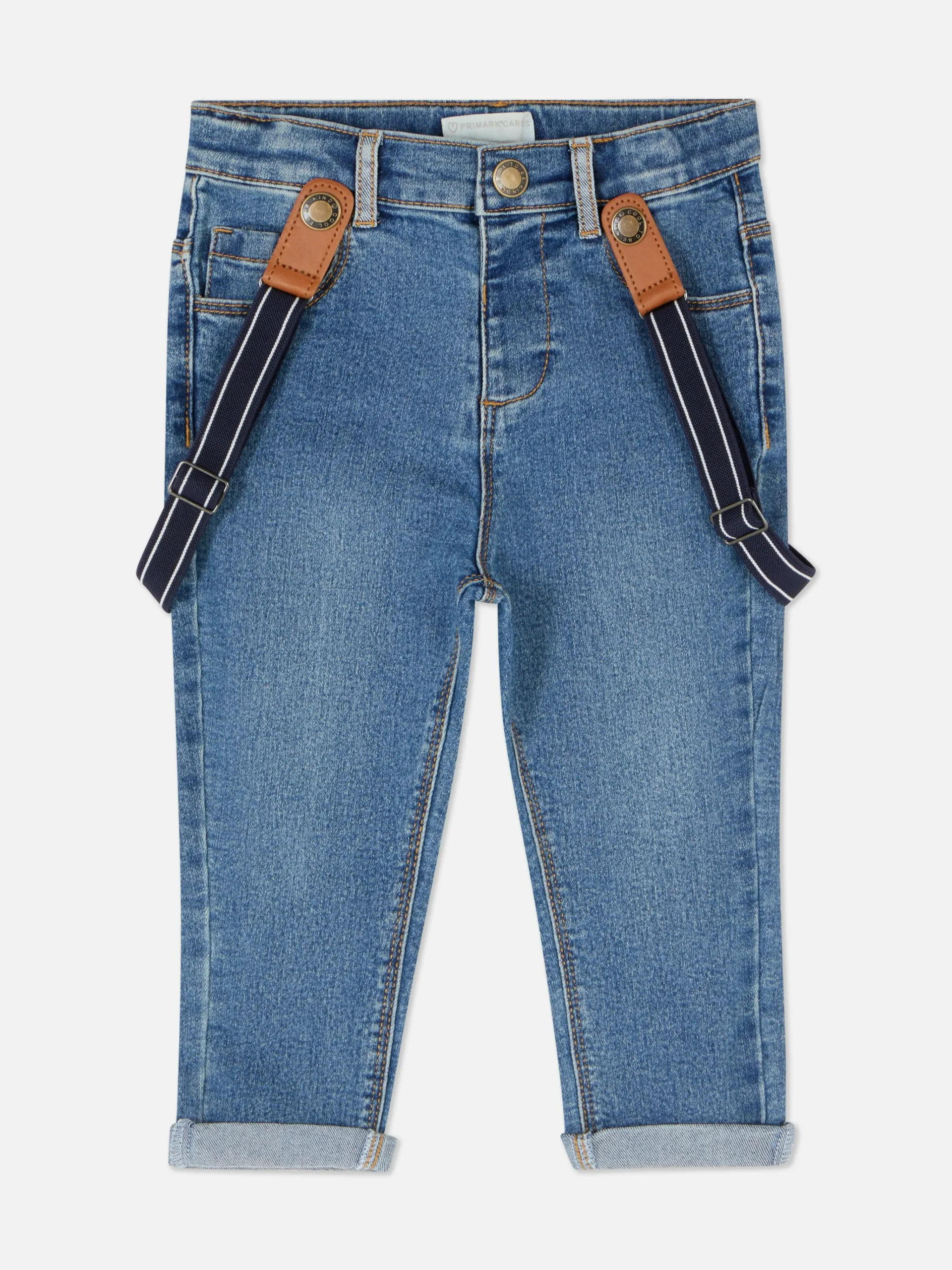 Best Denim-Jeans Mit Hosenträgern Hosen Und Leggings