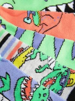 Online Dinosaurier-Söckchen, 5er-Pack Kinder Socken