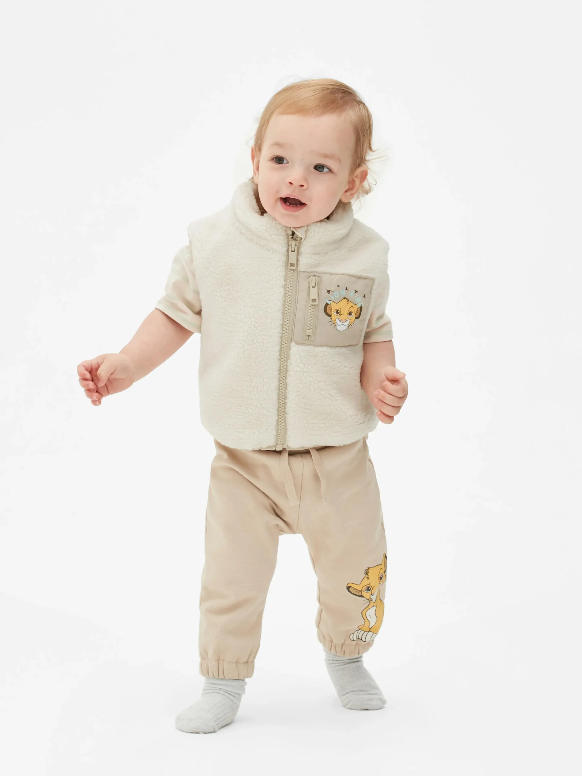 Hot „Disney Der König Der Löwen“ Weste Aus Borg Jacken Und Mäntel