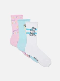 Discount „Disney Hercules“ Crew-Socken, 3er-Pack Damen Socken