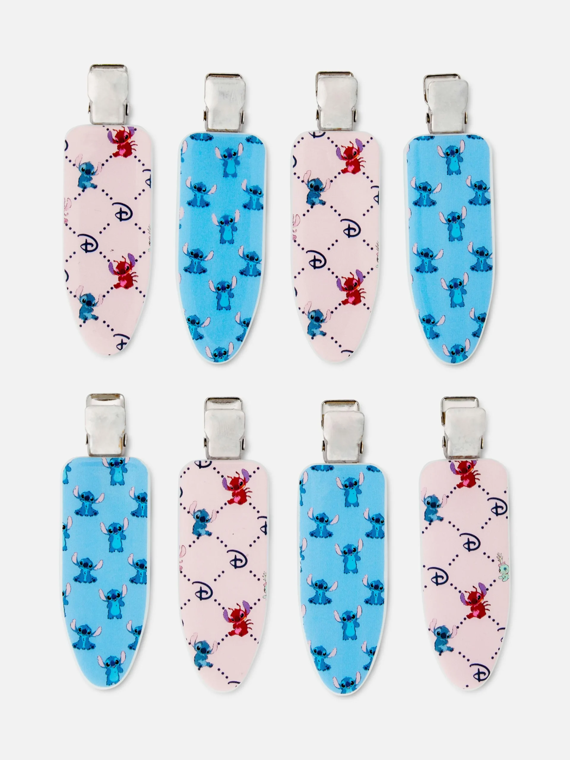 Discount „Disney Lilo & Stitch“ Haarspangen, 8er-Pack Damen Haarschmuck