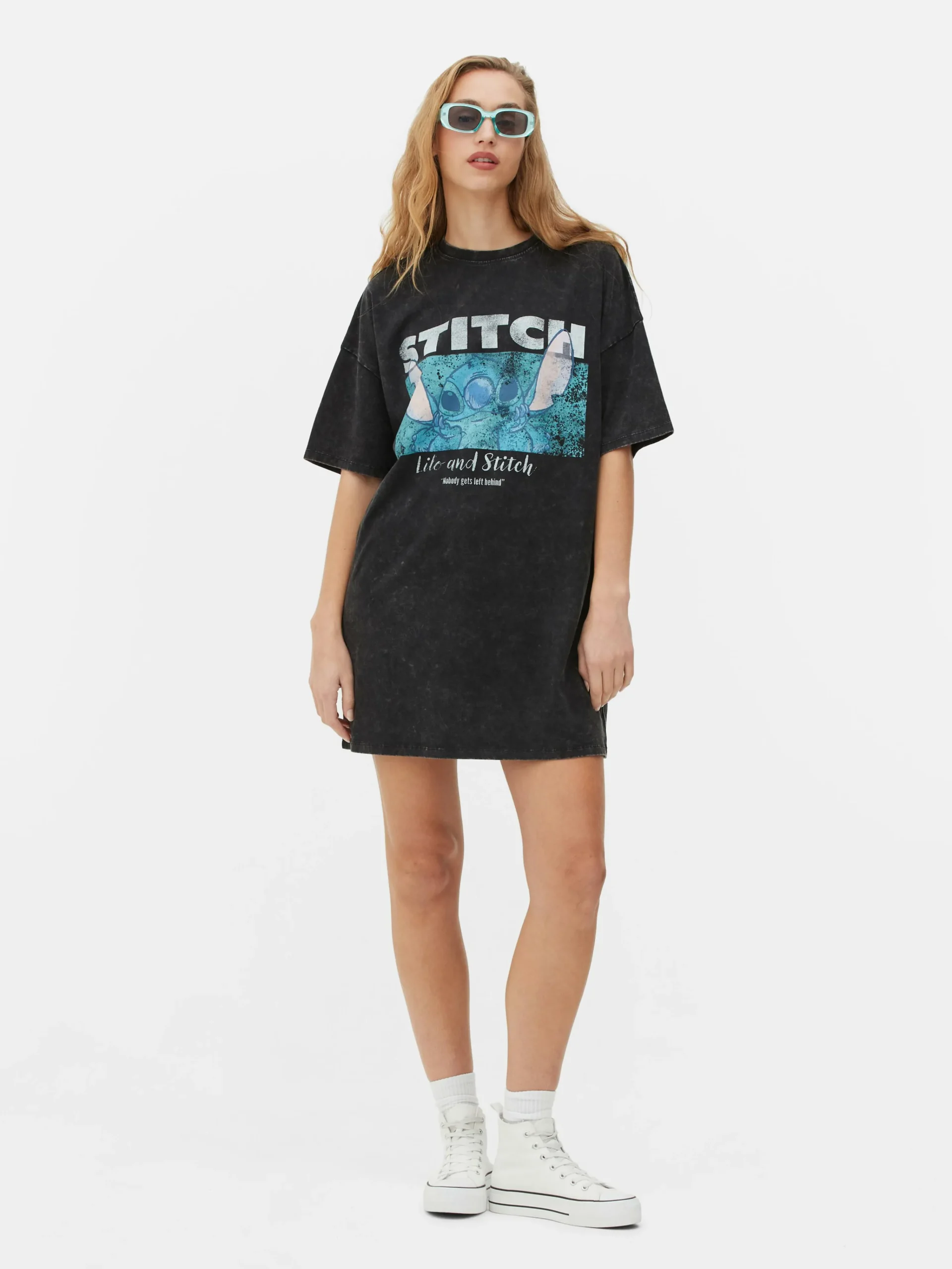 „Disney Lilo & Stitch“ T-Shirt-Kleid Damen Kleider