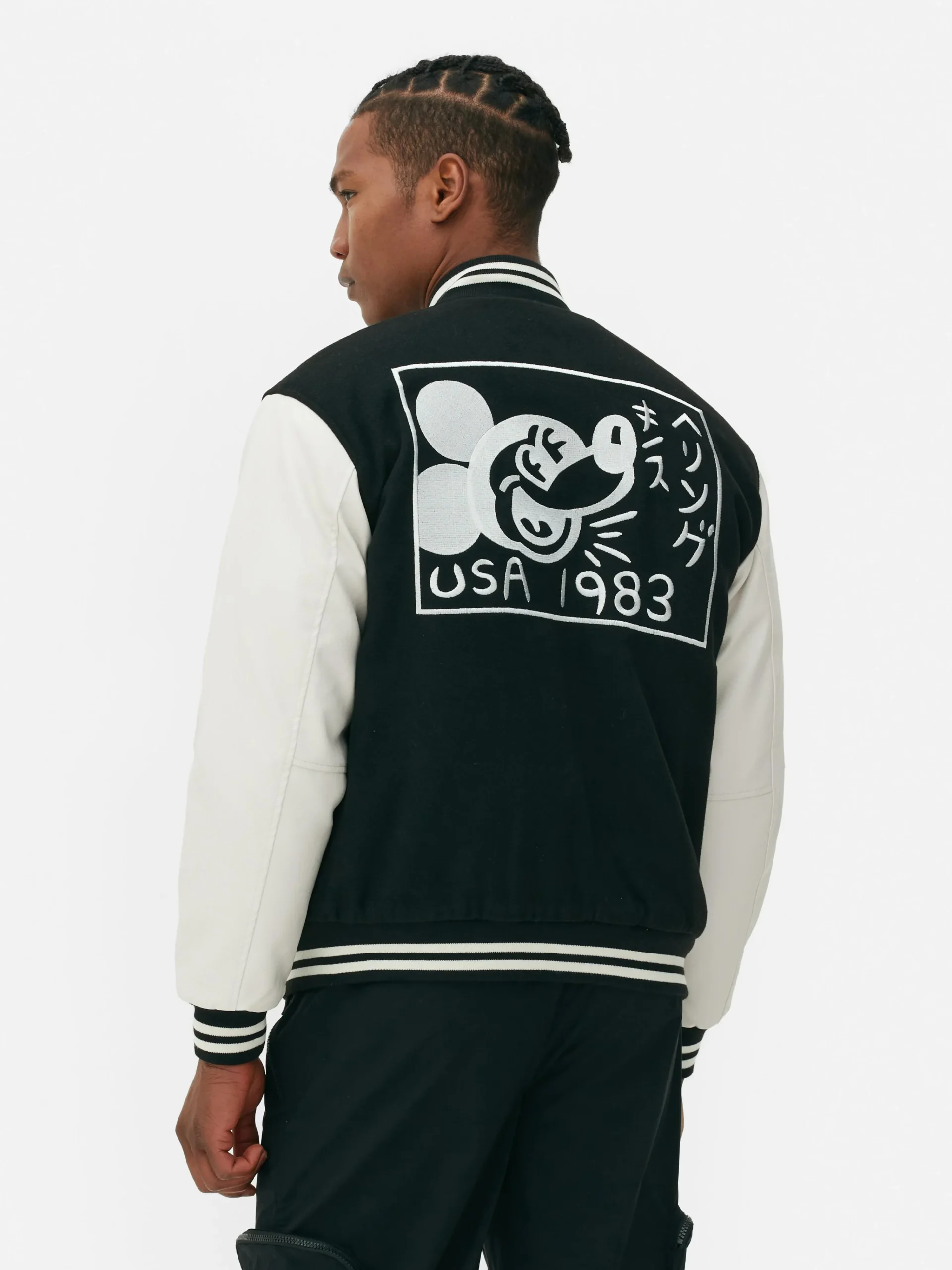 „Disney Mickey Maus X Keith Haring“ College-Jacke Herren Jacken Und Mäntel