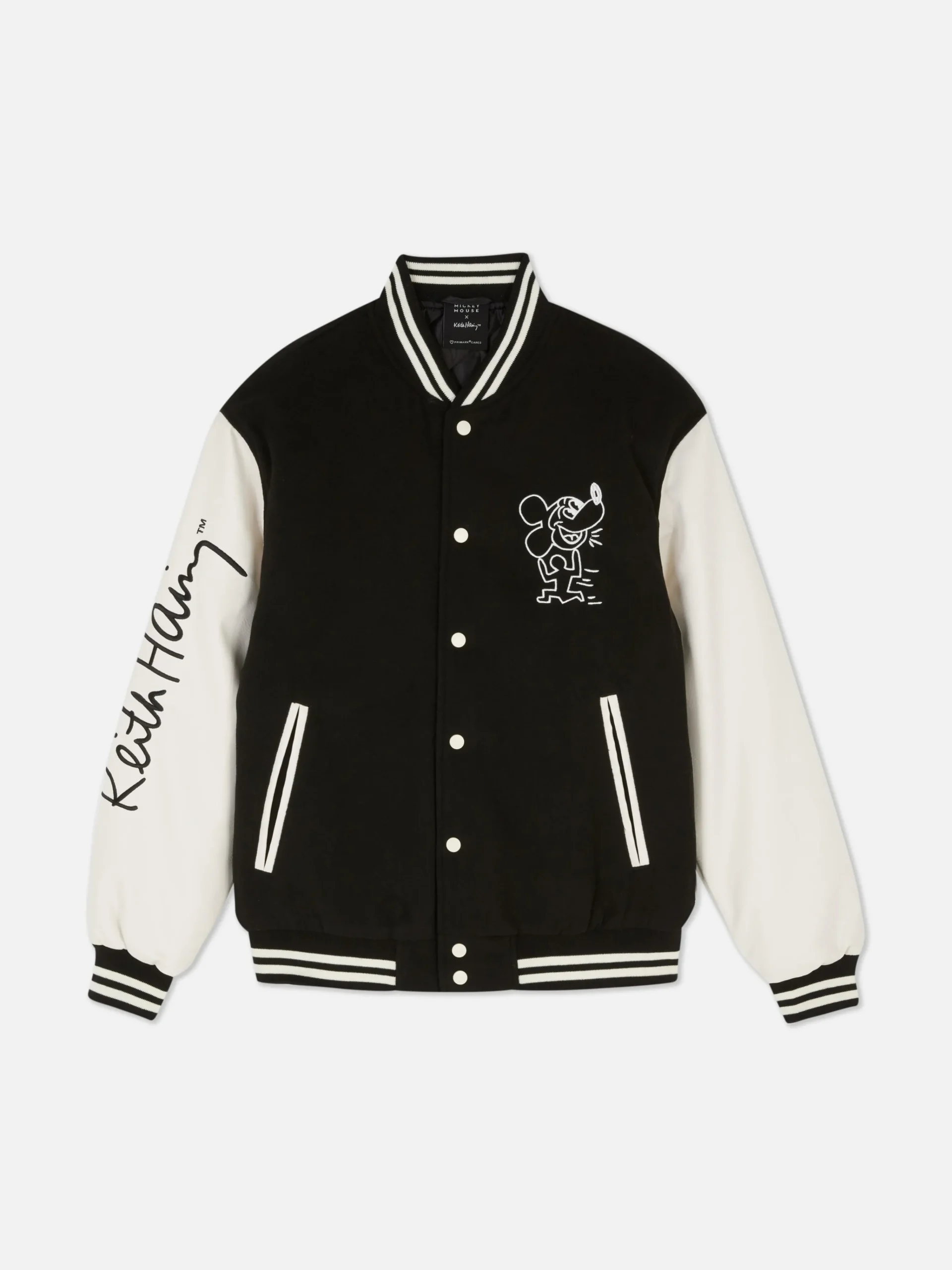 „Disney Mickey Maus X Keith Haring“ College-Jacke Herren Jacken Und Mäntel
