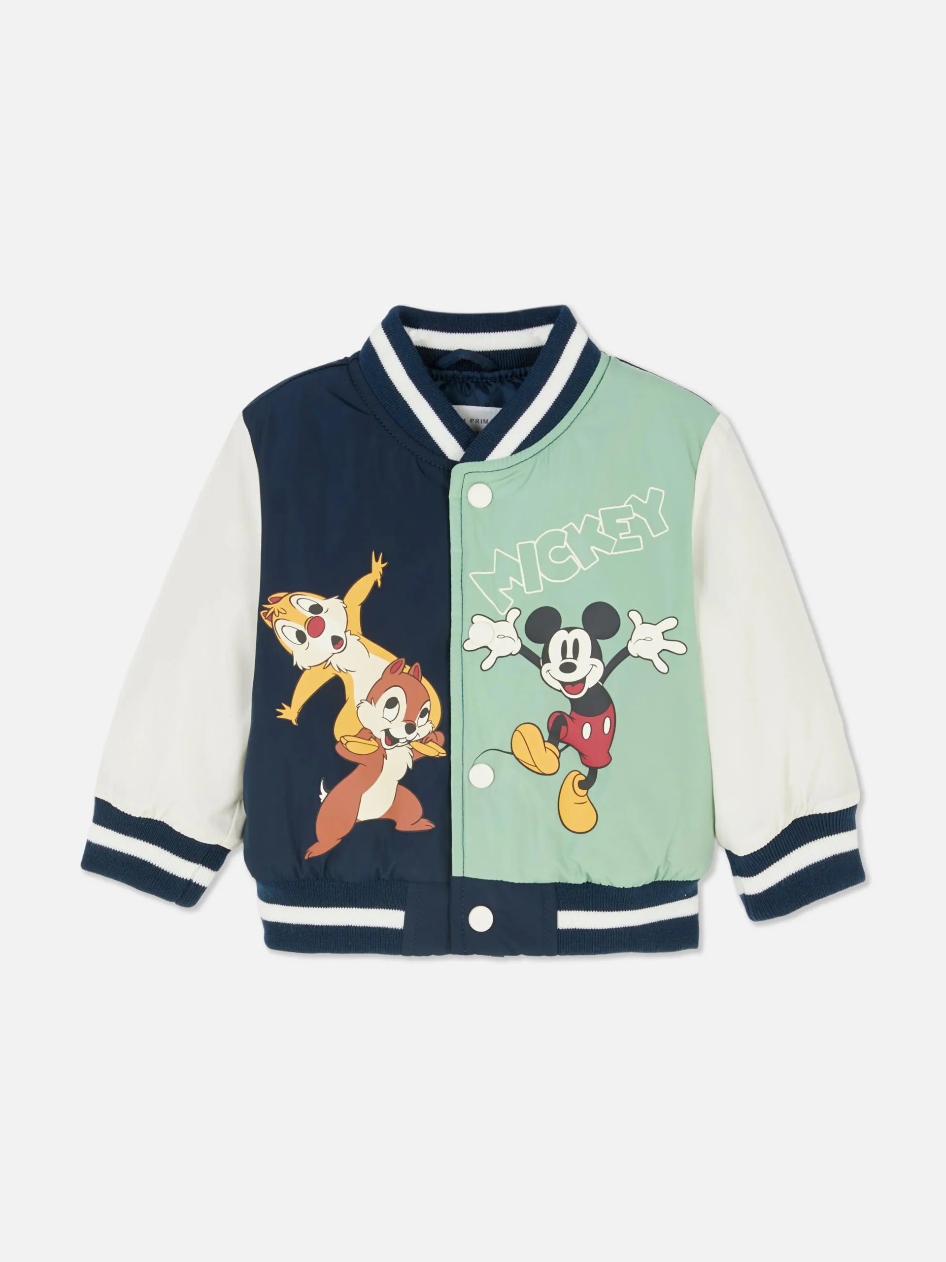 Sale „Disney Micky Maus“ Jacke Im College-Stil Jacken Und Mäntel