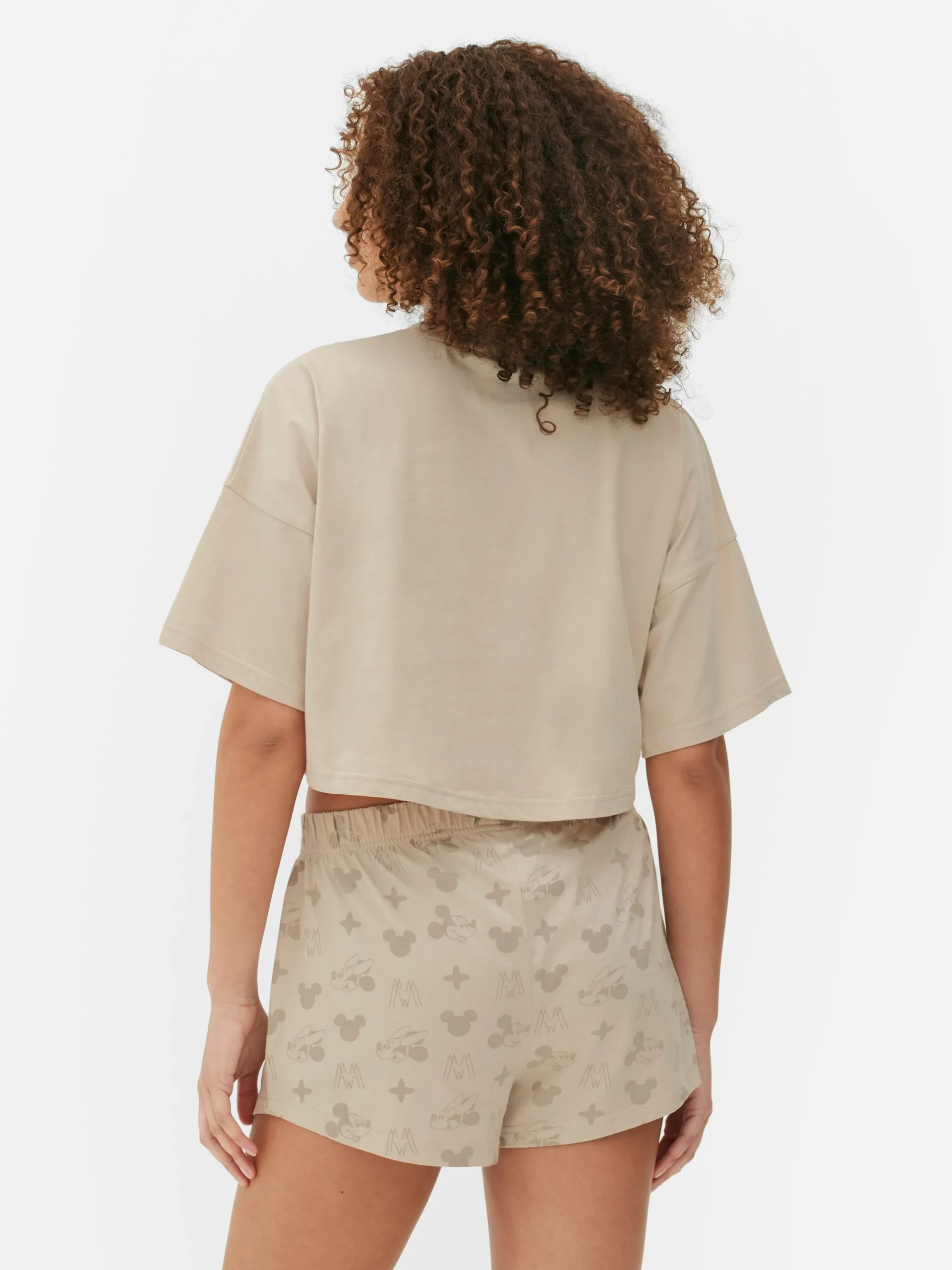 Sale „Disney Micky Maus“ Kurzer Schlafanzug Damen Schlafanzüge