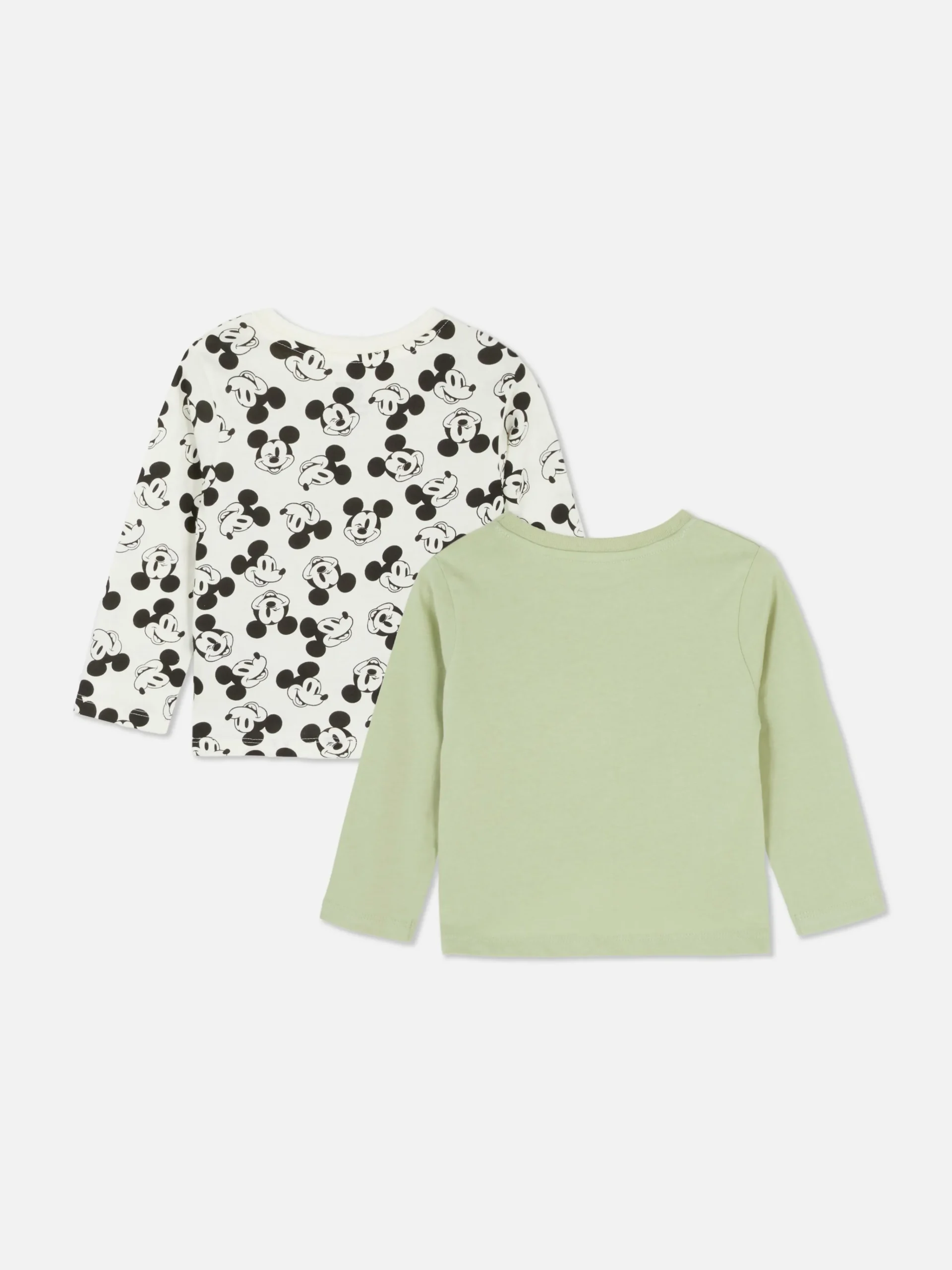 Discount „Disney Micky Maus“ Langarmshirt, 2er-Pack Tops Und T-Shirts