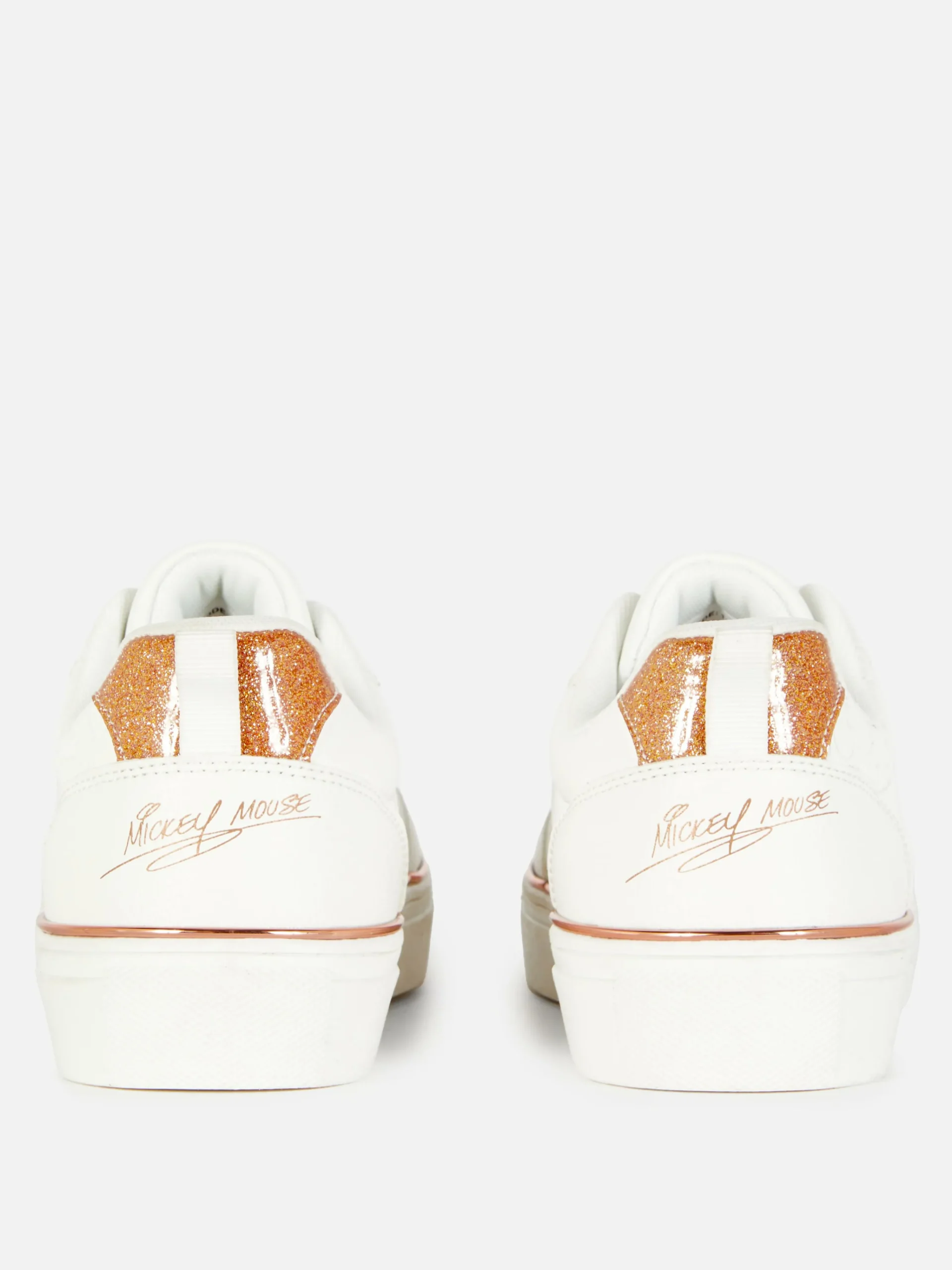 Hot „Disney Micky Maus“ Low-Top-Sneaker Mit Glitzer Damen Sneakers